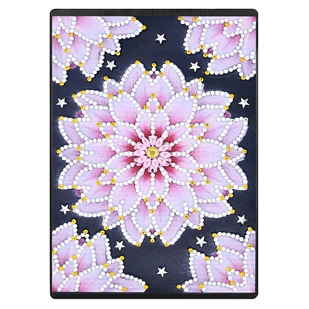 Flower DIY Notebook Diamond Painting Kit PW-WGE8214-01-1