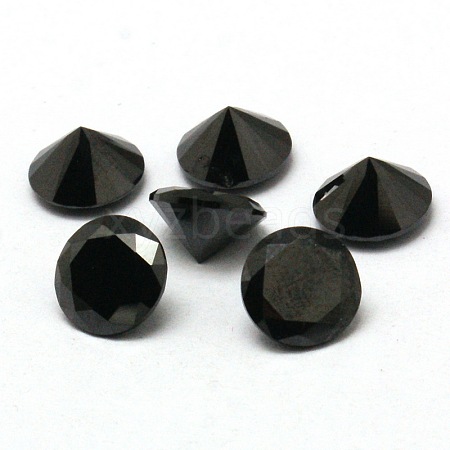 Diamond Shape Grade A Cubic Zirconia Cabochons ZIRC-M002-1mm-008-1