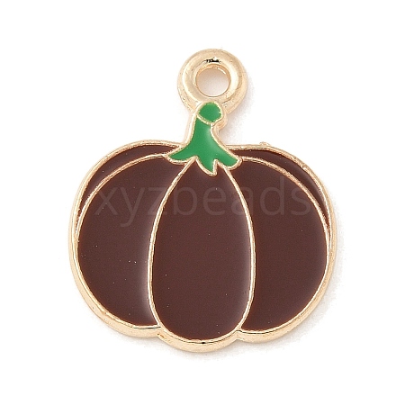 Thanksgiving Day Alloy Pendants ENAM-R007-01G-01-1