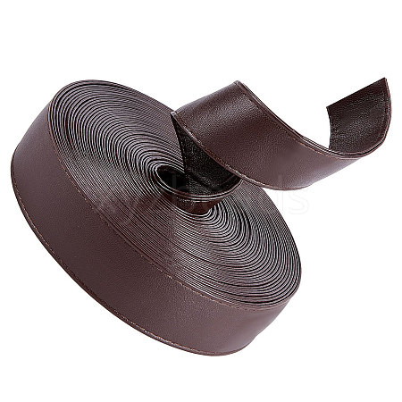 Flat PU Imitation Leather Cord LC-WH0006-05A-01-1