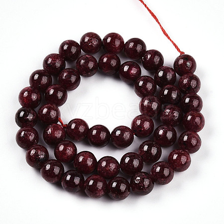 Natural Ruby Beads Strands G-T140-12-1