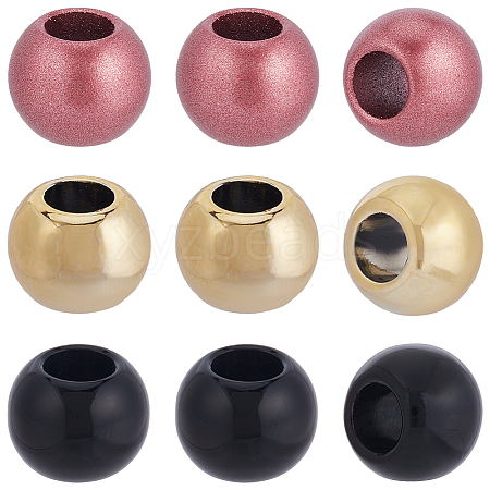 300Pcs 3 Styles Acrylic & ABS Plastic European Beads DIY-SP0001-14-1