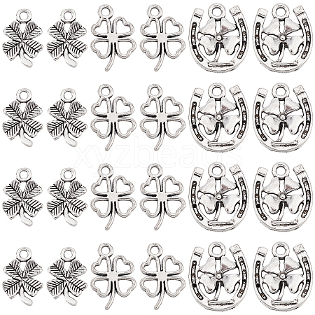 SUNNYCLUE 150Pcs 3 Style Tibetan Style Alloy Pendants FIND-SC0003-72-1