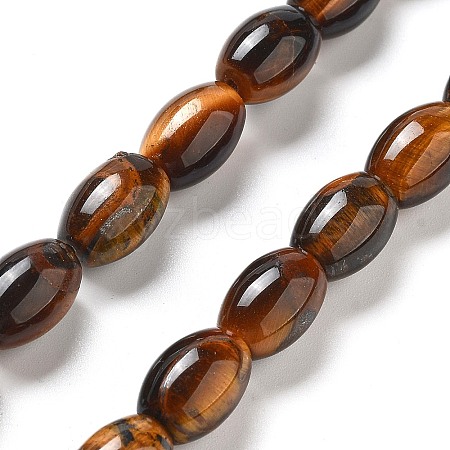 Natural Tiger Eye Beads Strands G-B106-B14-01-1