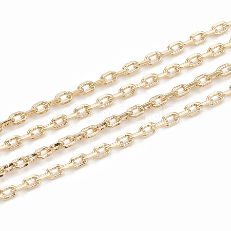 3.28 Feet Brass Cable Chains X-CHC-S003-04G-1