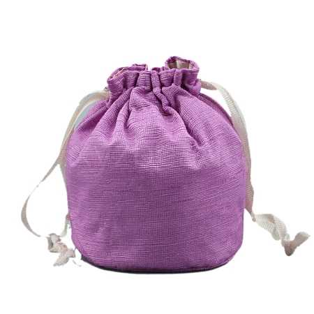 Linen Packing Pouches Drawstring Bags PW-WG38CE7-06-1