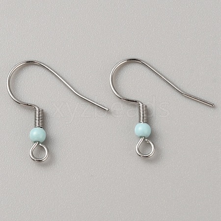 304 Stainless Steel Earring Hooks STAS-WH0027-64P-07-1
