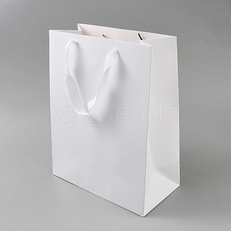Rectangle Paper Gift Storage Tote Bags with Handle X1-ABAG-TAC0005-04C-01-1
