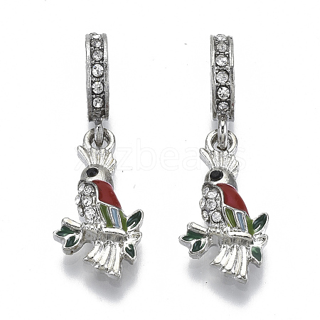 Alloy European Dangle Charms MPDL-N039-008-1