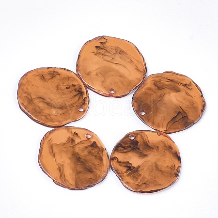 Resin Pendants RESI-S374-12F-1