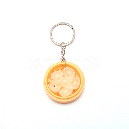 Plastic Keychain KEYC-WH0026-09-1