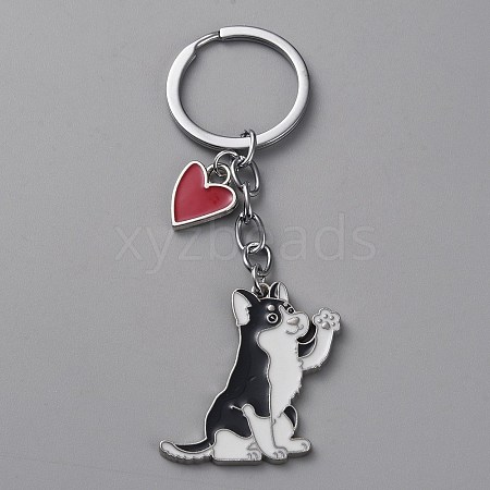 Animal Theme Alloy Keychain KEYC-SZC0007-01A-1