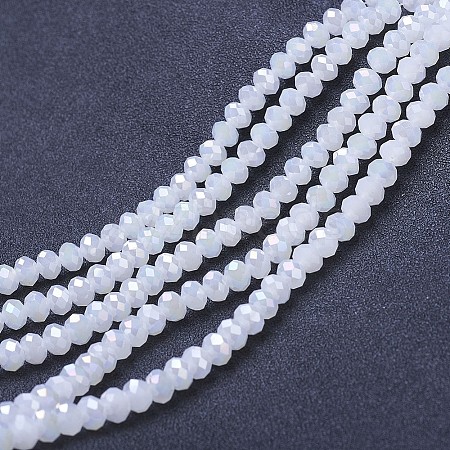 Electroplate Glass Beads Strands LS-EGLA-A044-J6mm-B05-1
