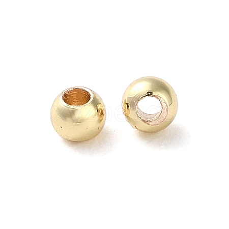 Rack Plating Brass Spacer Beads KKB-I709-03B-G01-1