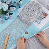 Polyester Tassel Lace Trim SRIB-WH0011-251A-02-3