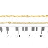 Brass Satellite Chain Necklace Making NJEW-D302-81G-3