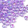 100Pcs Eco-Friendly Transparent Acrylic Beads TACR-YW0001-07D-1