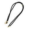 Nylon Cord Necklaces Findings KK-Q019-09G-06-1