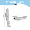 5Pcs Stainless Steel Bayonet Clasps FIND-CA0010-02A-2