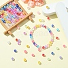 12 Colors Transparent Acrylic Beads MACR-YW0003-12-5