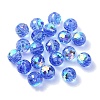 AB Color Plated Glass Beads EGLA-P059-02B-AB19-1