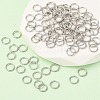 Tarnish Resistant 304 Stainless Steel Open Jump Rings STAS-N015-10-7x1mm-5