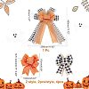 CHGCRAFT 5Pcs 3 Style Ployester Bowknot Display Decoration DIY-CA0004-36-2