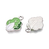 Alloy Enamel Pendants ENAM-Q003-15P-2