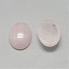 Natural Rose Quartz Cabochons G-R415-18x25-48-2