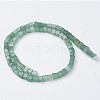 Natural Green Aventurine Bead Strands G-G968-H01-2