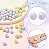 60Pcs 4 Colors Cubic Zirconia Imitation Pearl Beads ZIRC-CJ0001-30-3