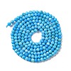Natural Howlite Beads Strands G-C025-02A-05-3