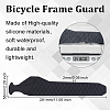 Silicone Bicycle Down Tube Frame Protectors AJEW-WH0317-16-2