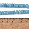 Dyed Natural White Jade Beads Strands X-GG-CBA9281-A17-5x8mm-5