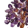 Christmas Natural Amethyst Chips Tree Decorations DJEW-K028-02D-3