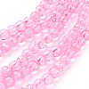 Crackle Glass Beads Strands X-CCG-Q001-6mm-02-2