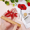 2Pcs 2 Styles Cloth Sewing Ornaments DIY-FH0010-18-3