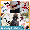 30 Bundles 30 Colors Single Face Velvet Ribbon Sets OCOR-WH0090-020-6