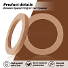 Wooden Spacer Ring for Car Speaker DIY-WH0430-396B-4