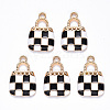 Alloy Enamel Pendants X-ENAM-N054-006C-1