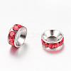 Rhinestone Spacer Beads RB-S043-10mm-P-3