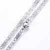 Tarnish Resistant 304 Stainless Steel Mariner Link Chains Necklaces NJEW-P223-08P-2