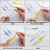 4Pcs 4 Colors Alloy Bracelet Tool Jewelry Helper Beadable Alligator Clip AJEW-SP0001-71A-4