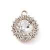 Alloy Rhinestone Pendants ALRI-C008-58LG-2