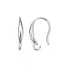 304 Stainless Steel Earring Hooks STAS-S057-60-3