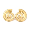 Brass Stud Earrings for Women EJEW-U015-13G-02-1