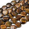 Natural Tiger Eye Beads Strands G-K366-D05-03-2