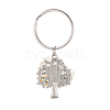 Chip Natural Citrine Keychain KEYC-JKC00219-03-2