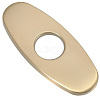 Oval Stainless Steel Faucet Hole Covers STAS-WH20001-18A-G-1