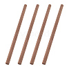 Round Walnut Wooden Sticks WOOD-WH0034-27B-1